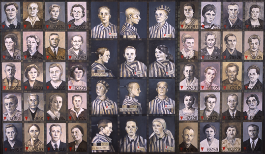 Image result for polish academics at Dachau